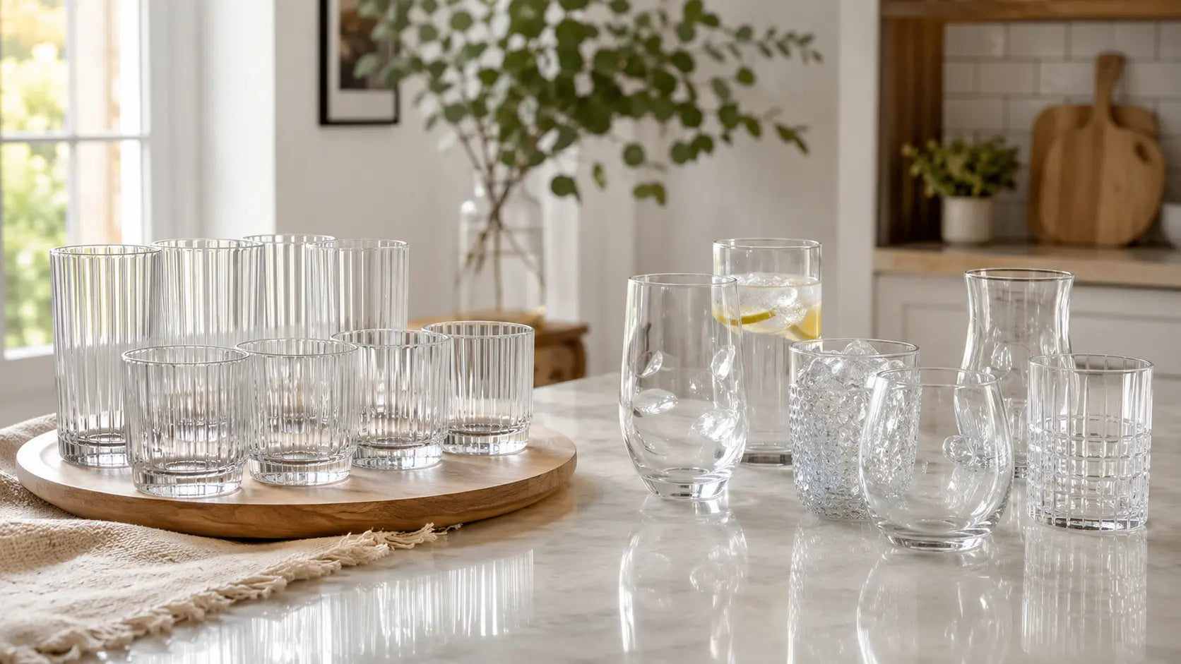 Glass Sets vs Individual Glasses: What Works Better for Your Kitchen?