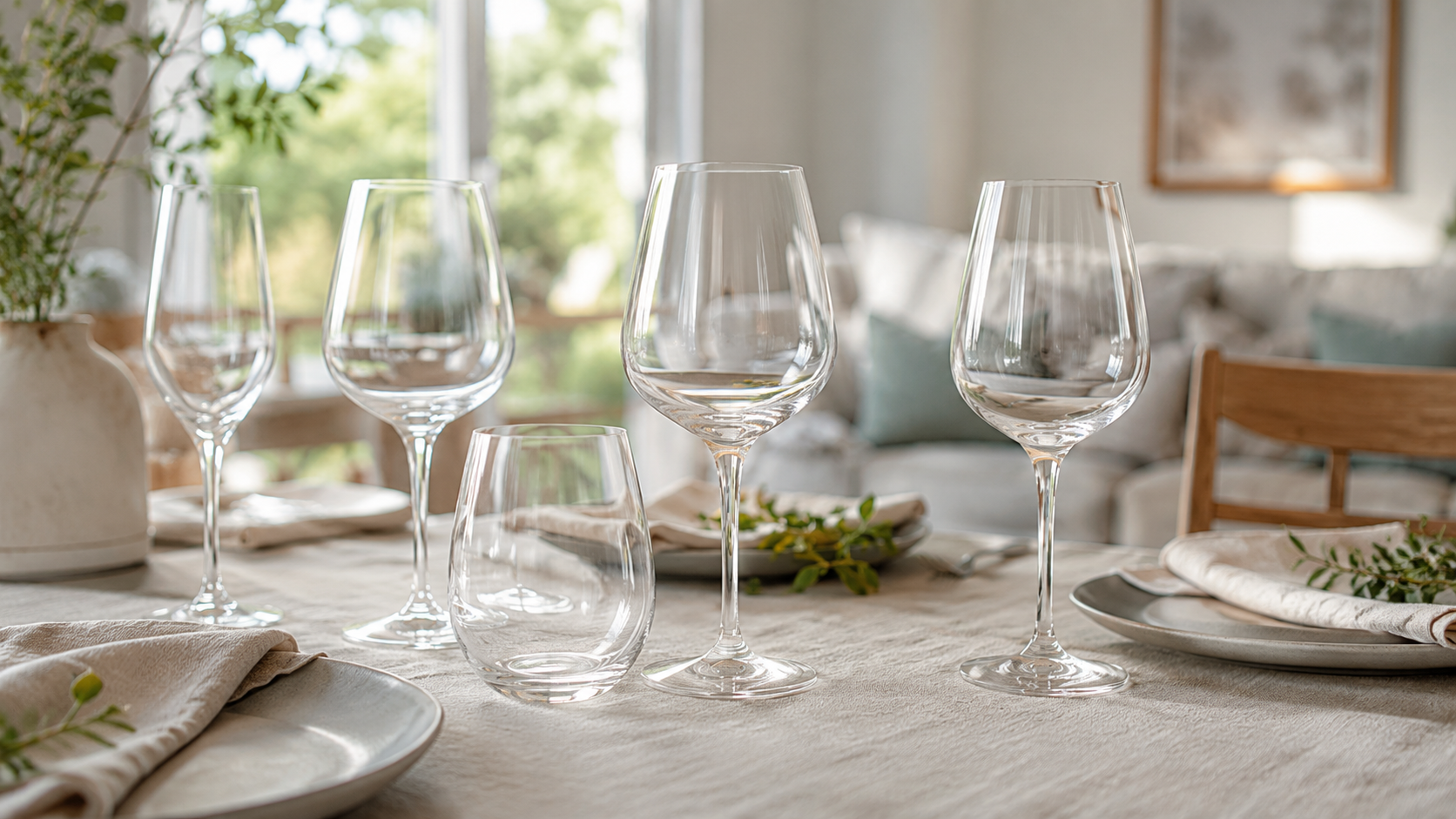 How to Choose Wine Glasses for Casual Home Dining