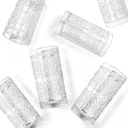 Romantic Highball Drinking Glasses – Set of 6 (12 oz)