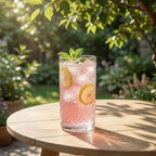 Romantic Highball Drinking Glasses – Set of 6 (12 oz)