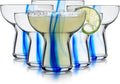 Blue Ribbon Stemless Margarita Glasses – Set of 6