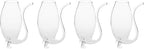 Hand Blown Glass Port Sippers – Set of 4 (2.75 oz)