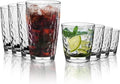 Shatter-Proof Reusable Plastic Tumblers – 10 oz & 16 oz set of 8