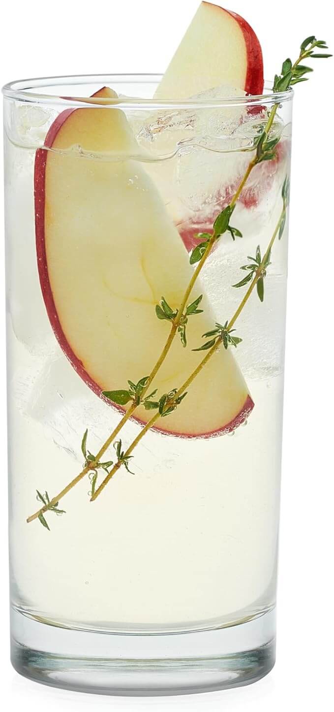 Heavy Base Drinking Glasses – Set of 8 (15.5 oz)