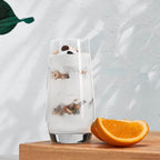 Tall Highball & Stemless Wine Glasses – Set of 8 (18 oz & 13 oz)