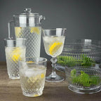 Clear Acrylic Plastic Wine Glasses – Set of 4 (15 oz)