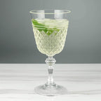 Clear Acrylic Plastic Wine Glasses – Set of 4 (15 oz)
