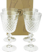 Clear Acrylic Plastic Wine Glasses – Set of 4 (15 oz)